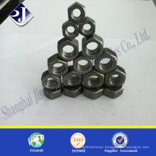 Black finished heavy hex nut A194 2h heavy hex nut Heavy hex nut